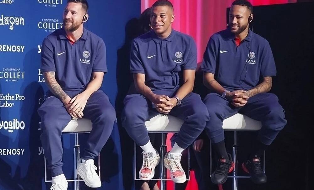 Messi, Neymar and Mbappe