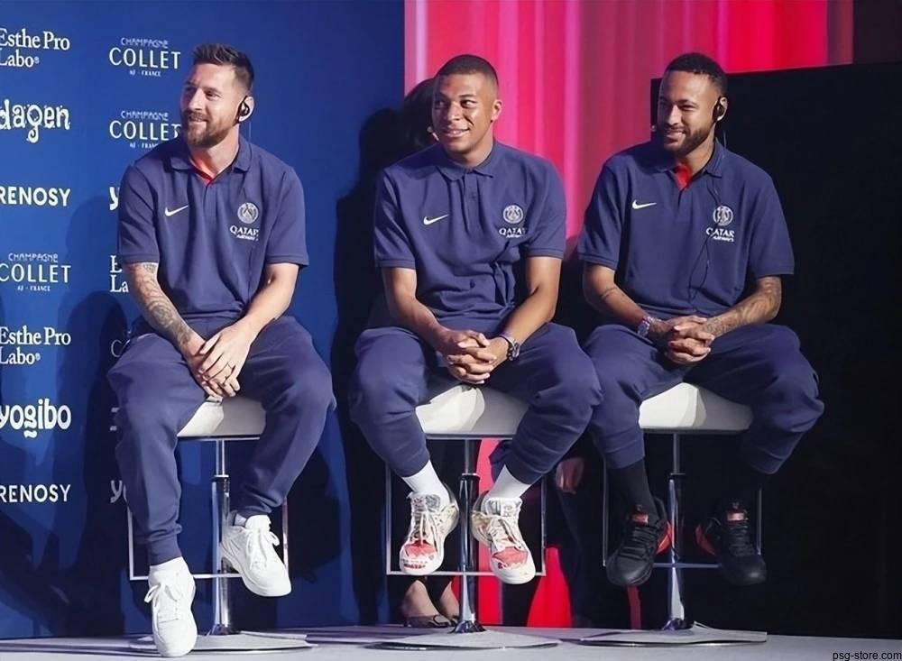 Messi, Neymar and Mbappe